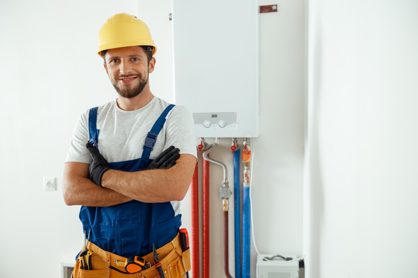 Illustrative photo of a plumbing professional